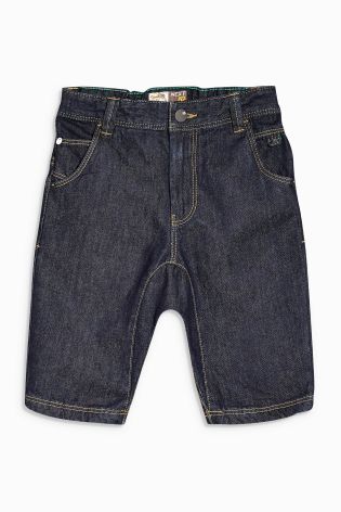 Dark Wash Denim Shorts (3-16mths)